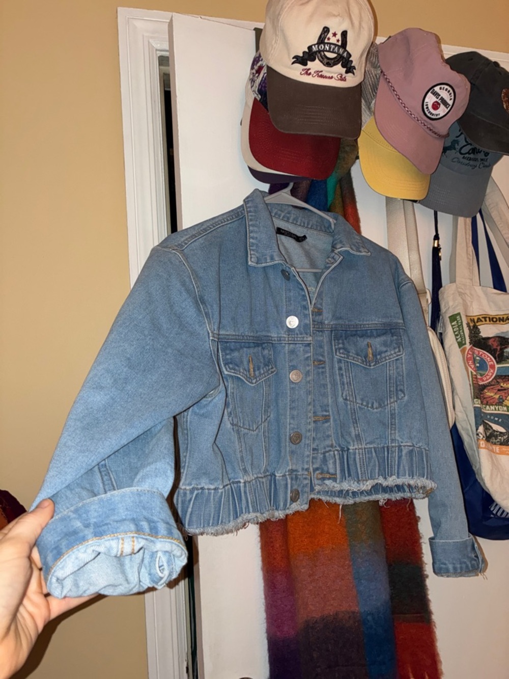 Nasty Gal Light Blue Denim Jacket